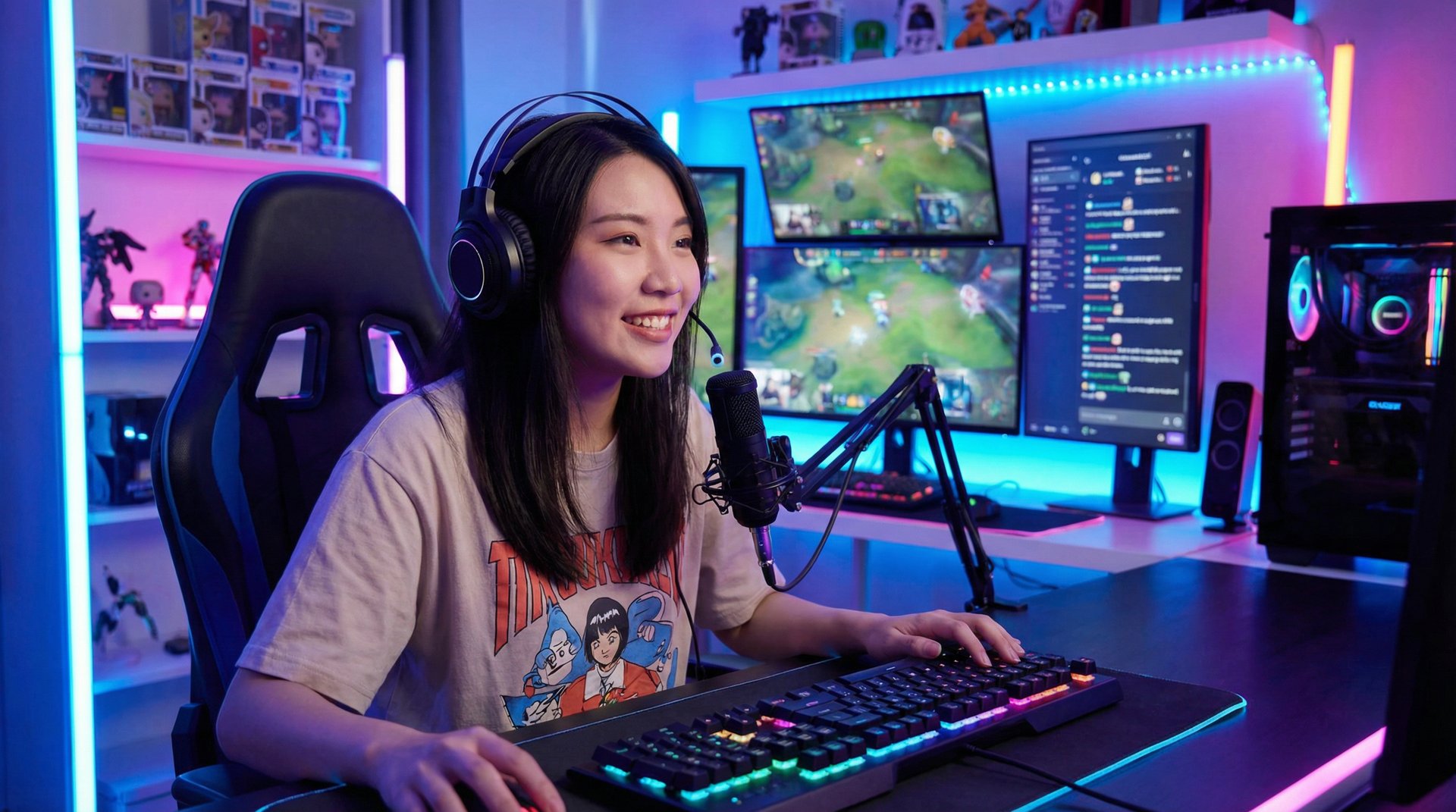 韩漫 - 游戏直播视频